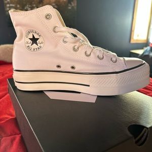 Converse white sneakers